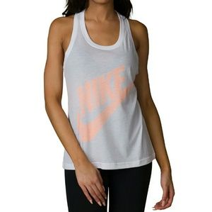 NWOT Nike Sportswear Tank in BLUE LOGO